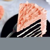 Rich & Dark Chocolate Cake